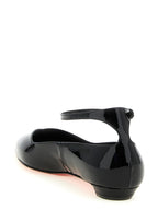 Schwarze Ballerinas aus Kalbsleder