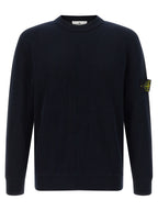 Blauer Baumwollcardigan