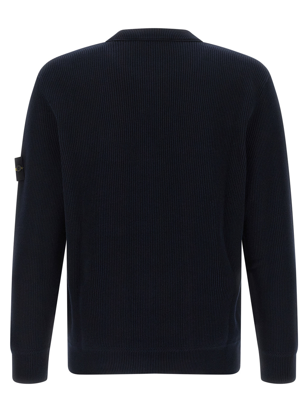Blauer Baumwollcardigan