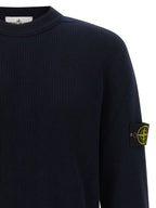 Blauer Baumwollcardigan