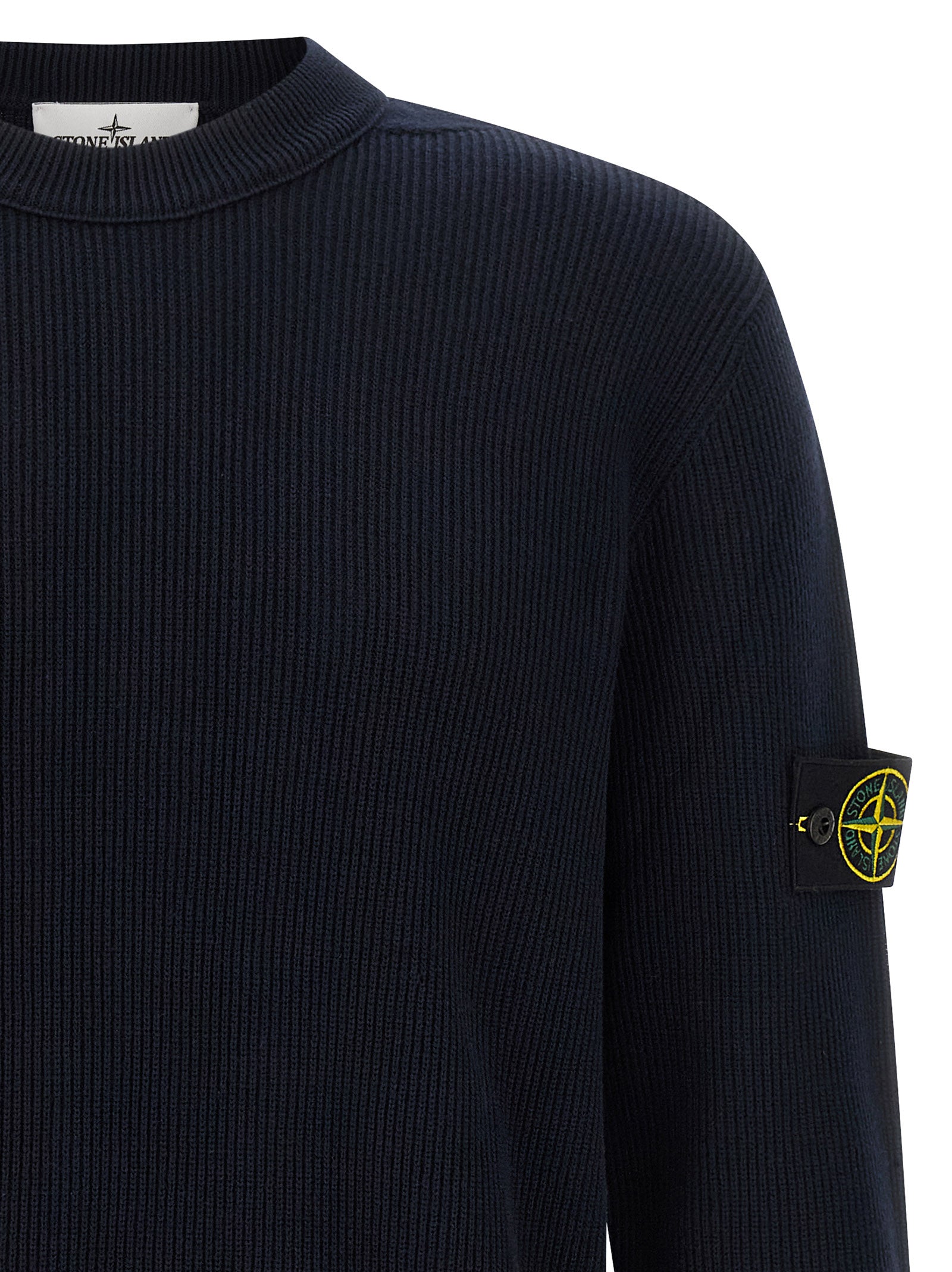 Blauer Baumwollcardigan