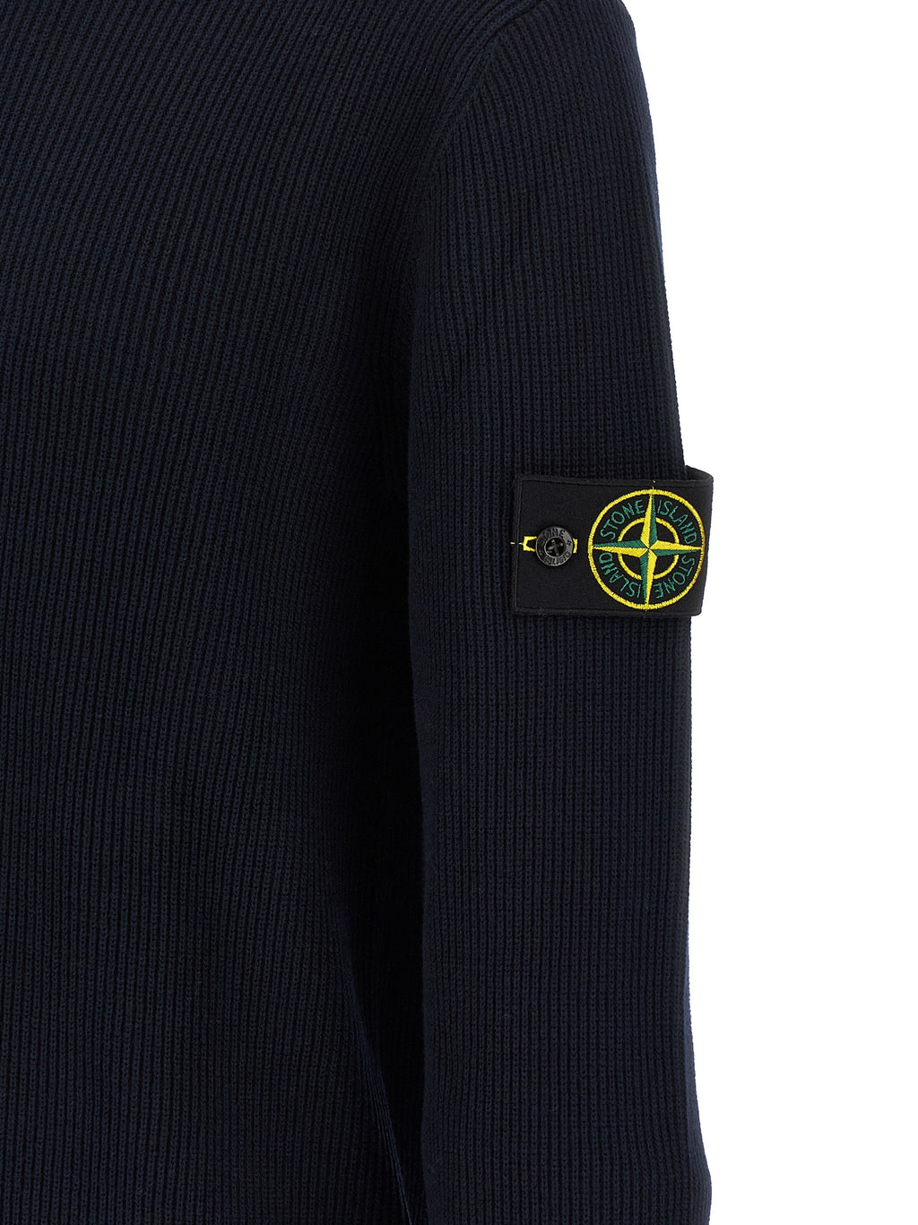 Blauer Baumwollcardigan