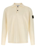 Beige Cotton Polo Shirt