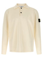 Beige Cotton Polo Shirt