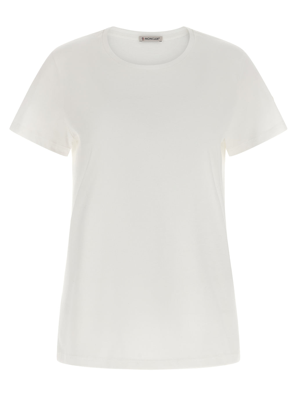 Weißes Baumwoll-T-Shirt