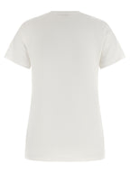 Weißes Baumwoll-T-Shirt