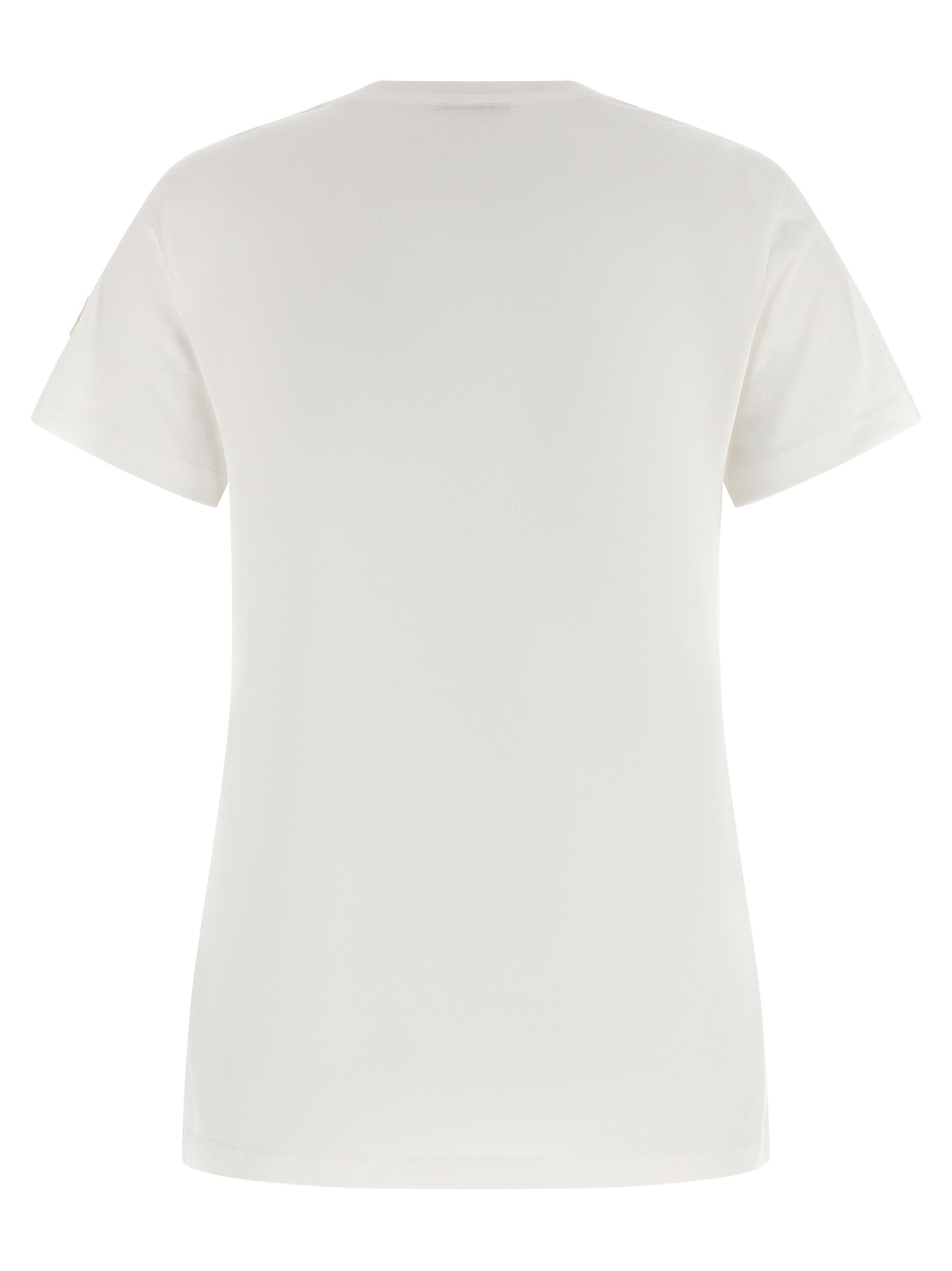 Weißes Baumwoll-T-Shirt