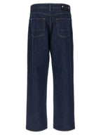 Blaue Baumwolljeans im Relaxed Fit