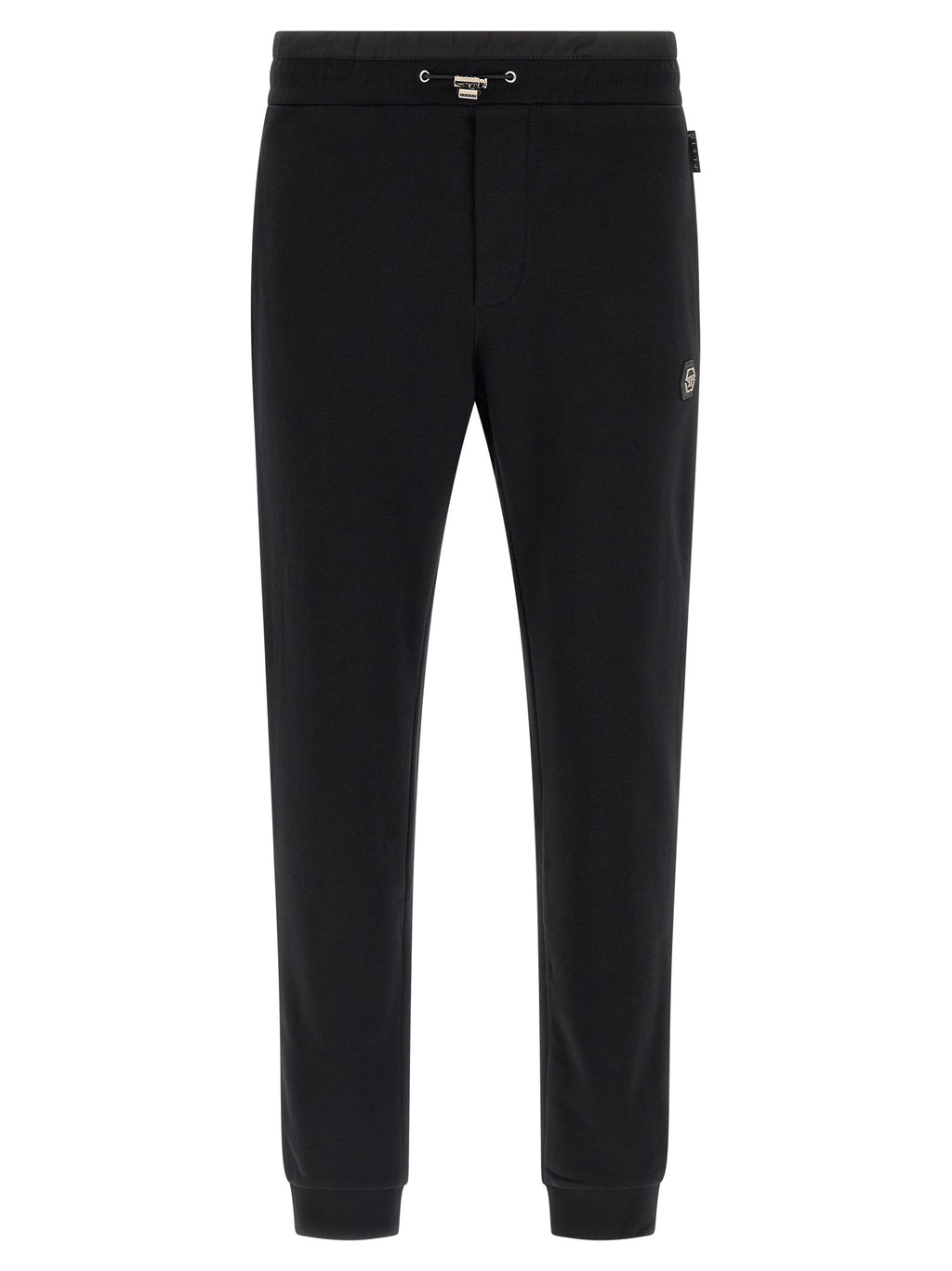 Schwarze Baumwoll-Jogginghose (Trainingshose)