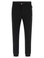 Schwarze Baumwoll-Jogginghose (Trainingshose)