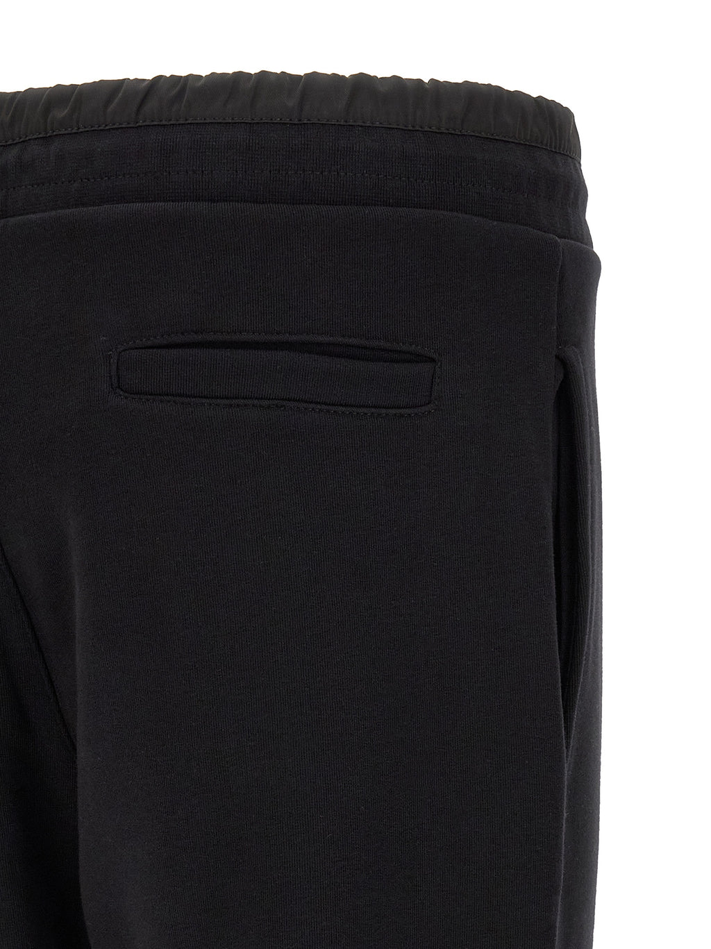 Schwarze Baumwoll-Jogginghose (Trainingshose)
