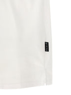 Weißes Poloshirt aus Baumwolle