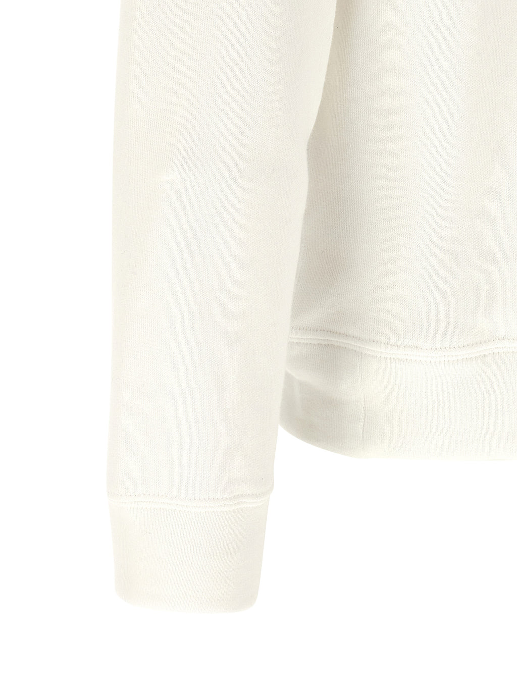 Weißes Baumwoll-Sweatshirt