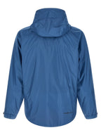 Blaue Shell-Jacke aus Polyamid