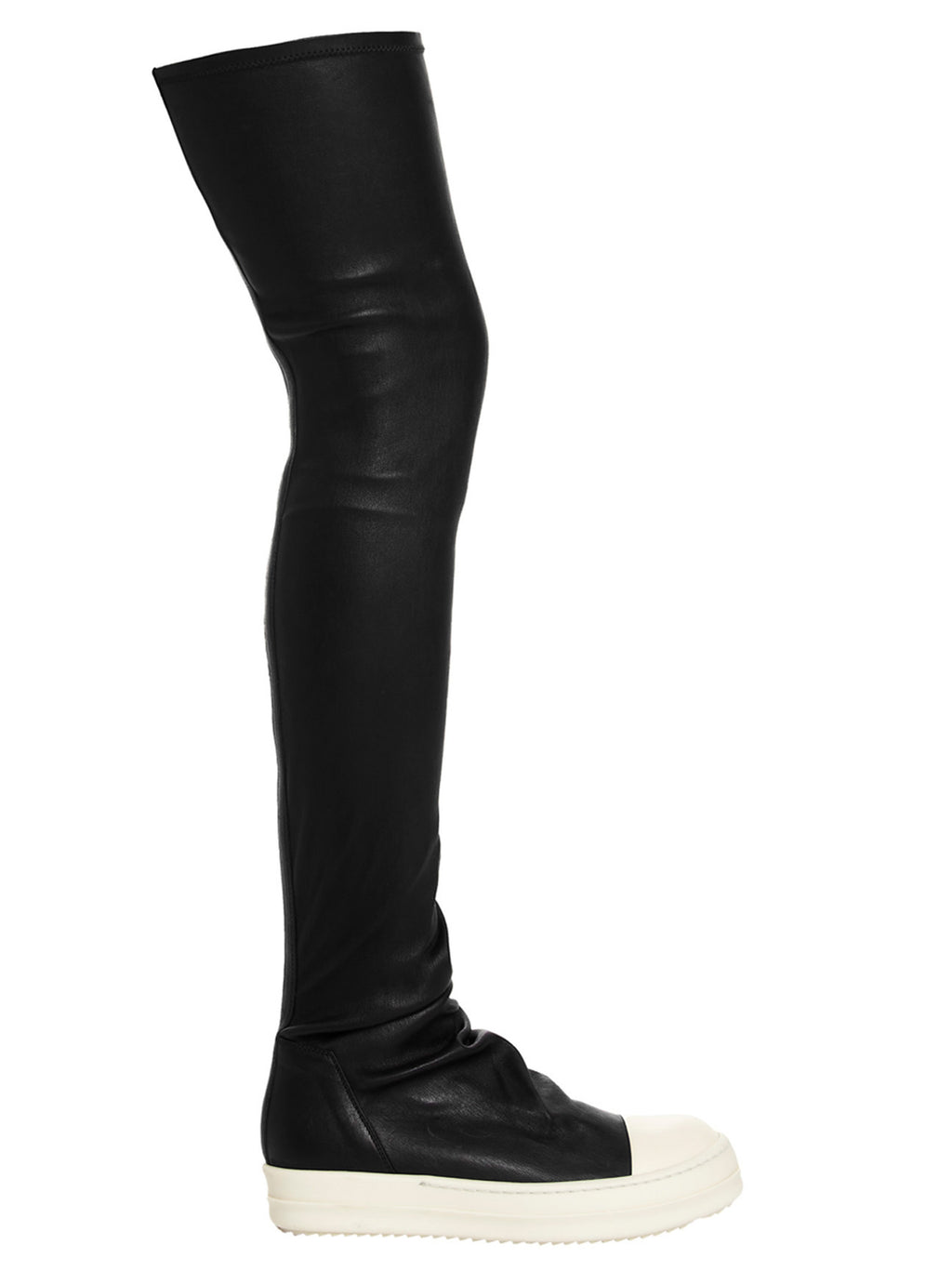 Zweifarbige Baumwolle Over The Knee