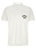 Weißes Poloshirt aus Baumwolle