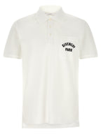 Weißes Poloshirt aus Baumwolle