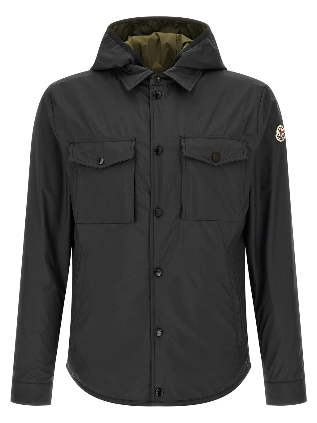 Mehrfarbige Shell-Jacke aus Polyester