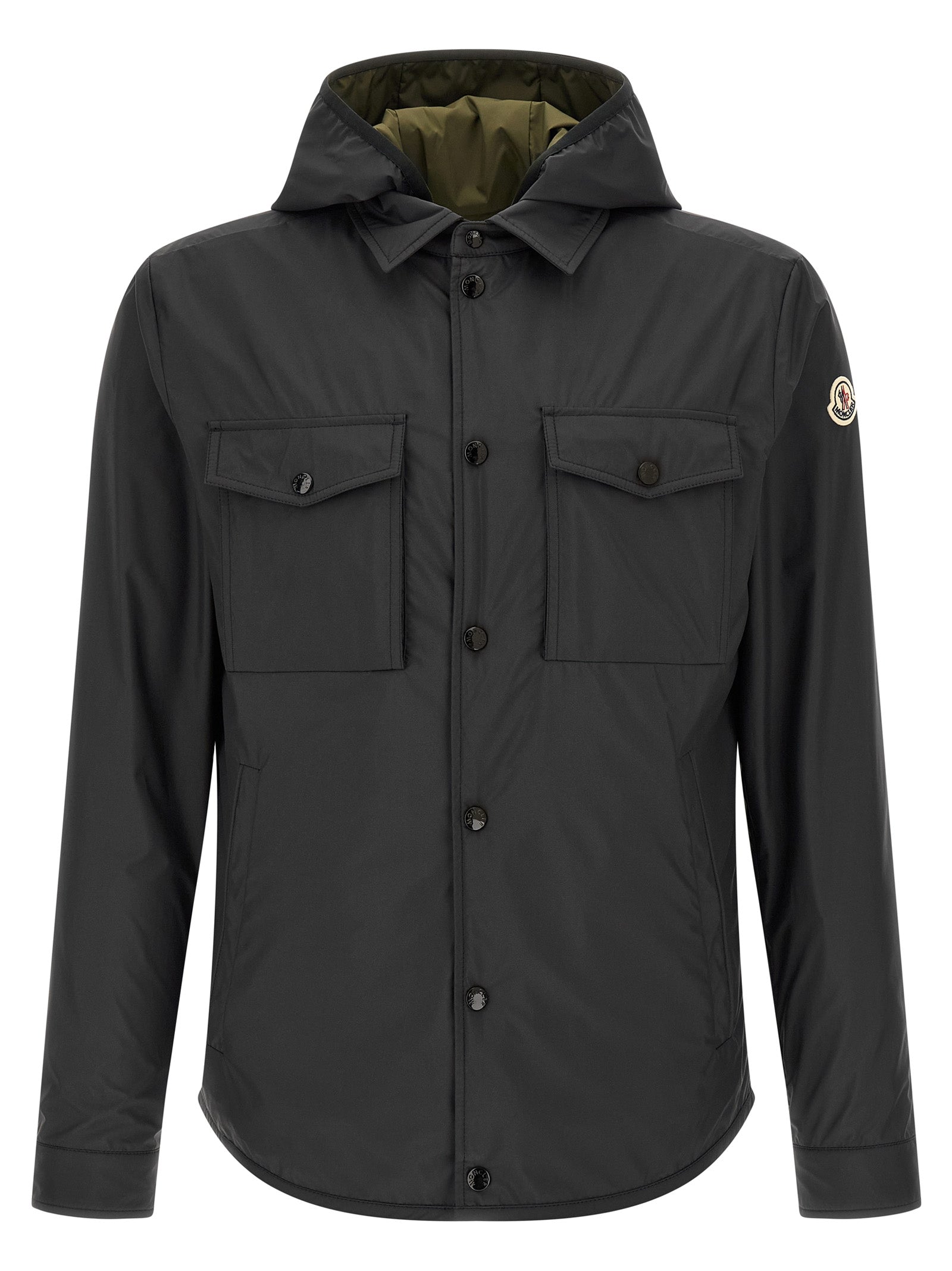 Mehrfarbige Shell-Jacke aus Polyester