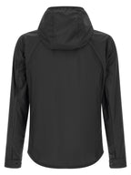 Mehrfarbige Shell-Jacke aus Polyester