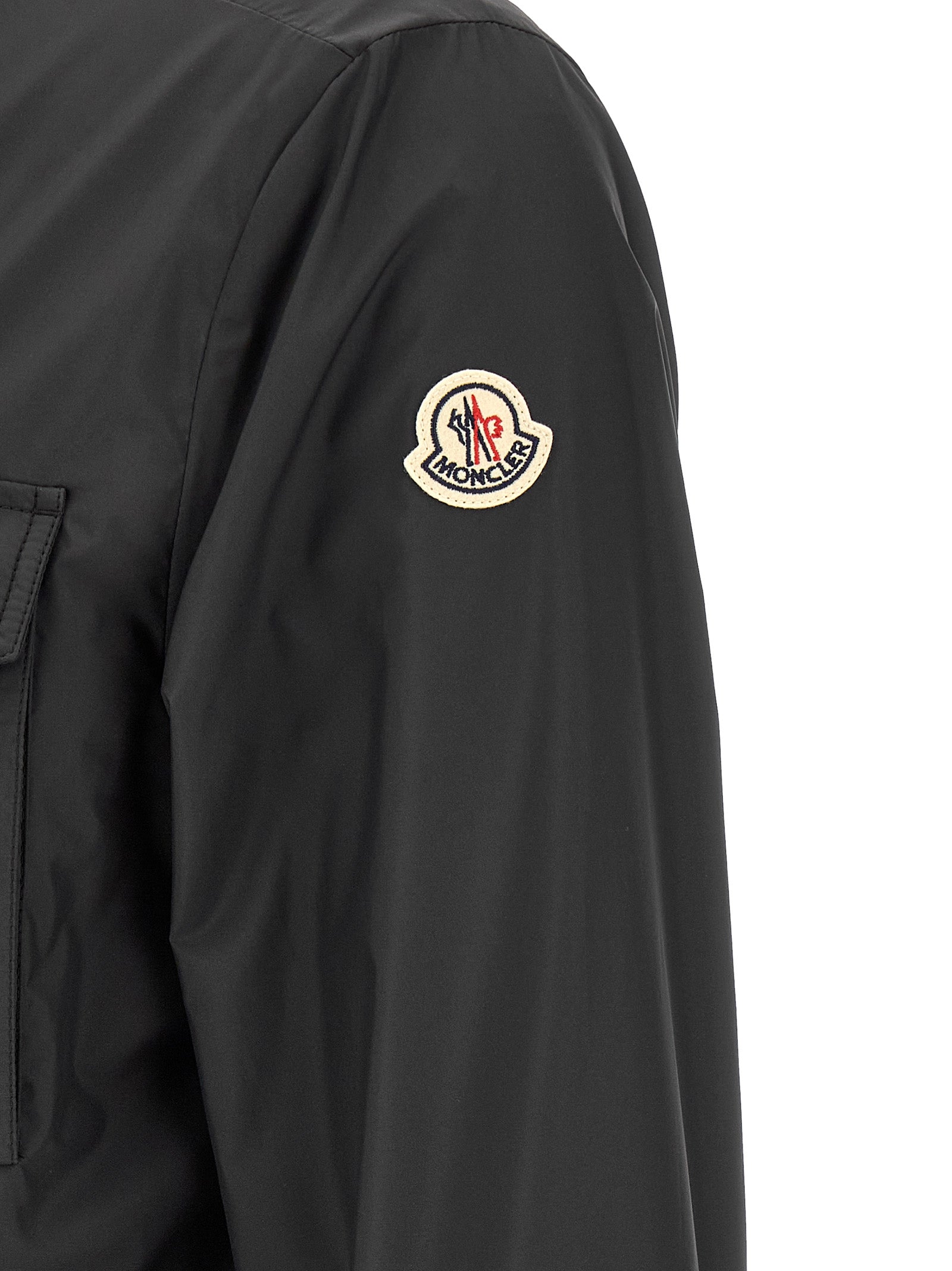 Mehrfarbige Shell-Jacke aus Polyester