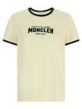 Beiges Baumwoll-T-Shirt