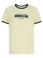 Beiges Baumwoll-T-Shirt