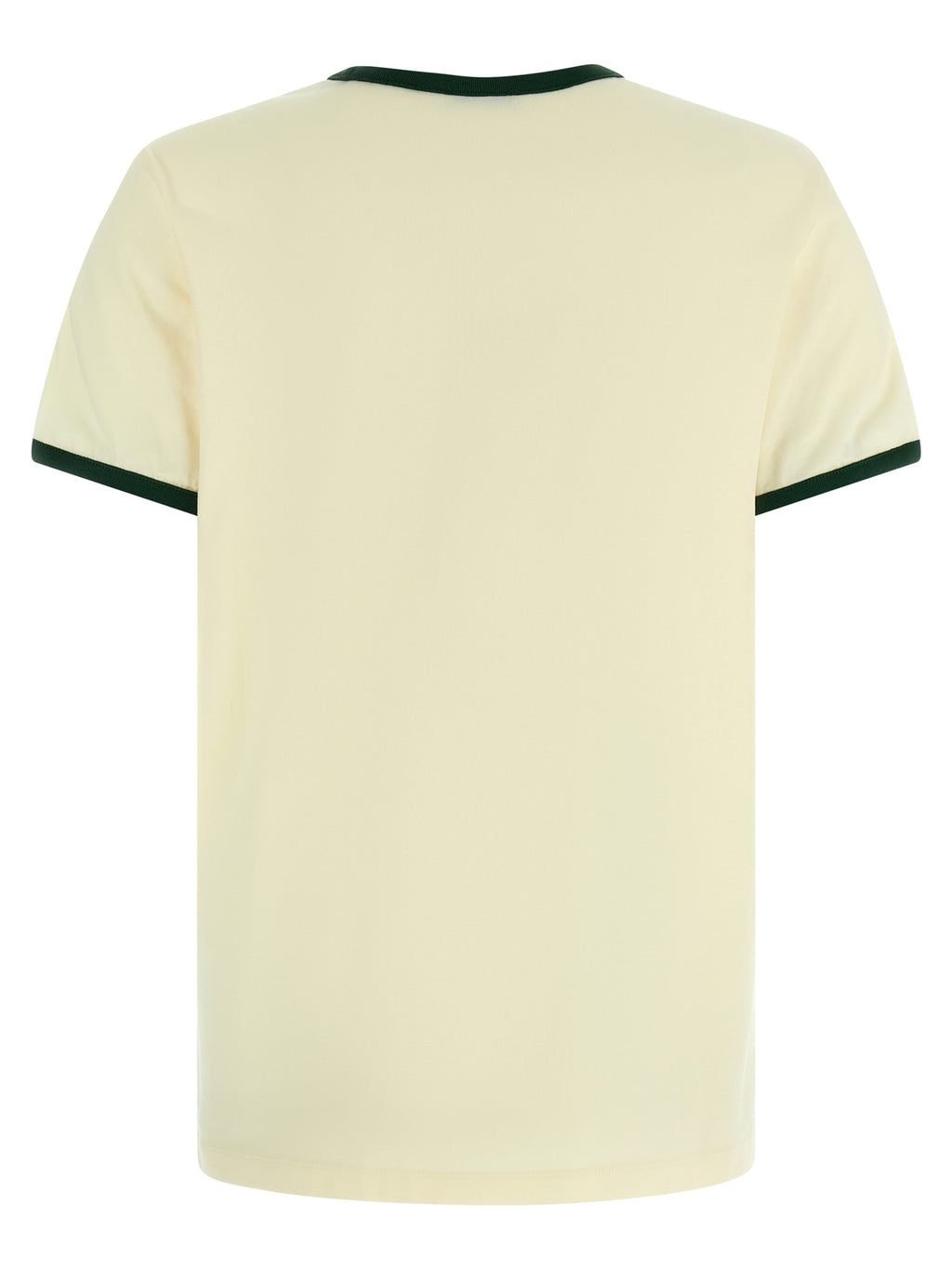 Beiges Baumwoll-T-Shirt