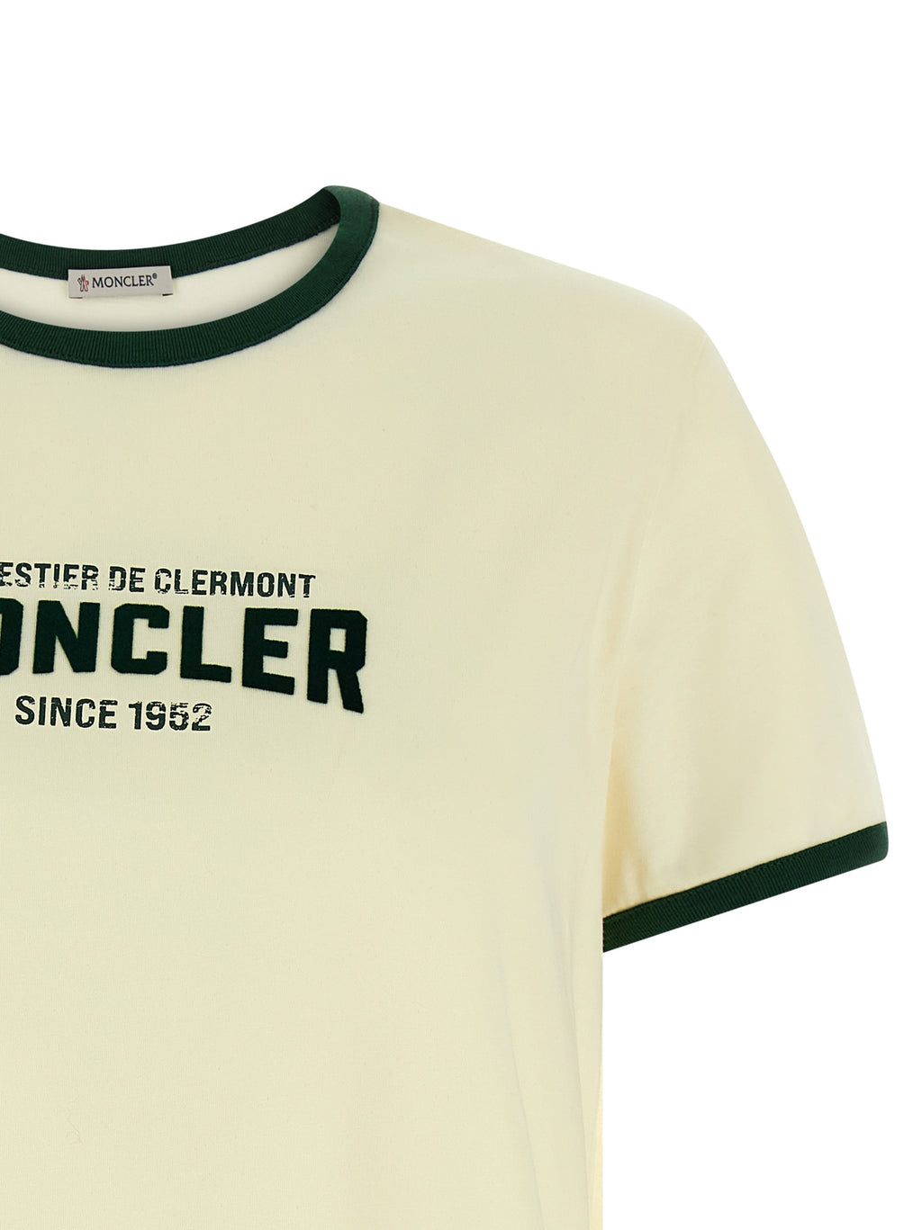 Beiges Baumwoll-T-Shirt