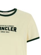 Beiges Baumwoll-T-Shirt