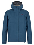Blaue Jacke aus Nylon