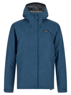 Blaue Jacke aus Nylon