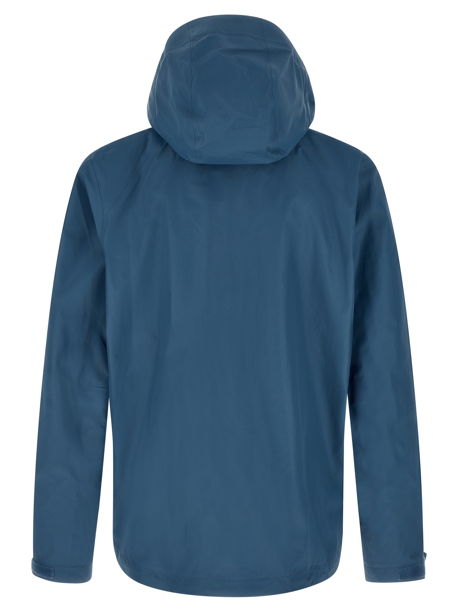 Blaue Jacke aus Nylon