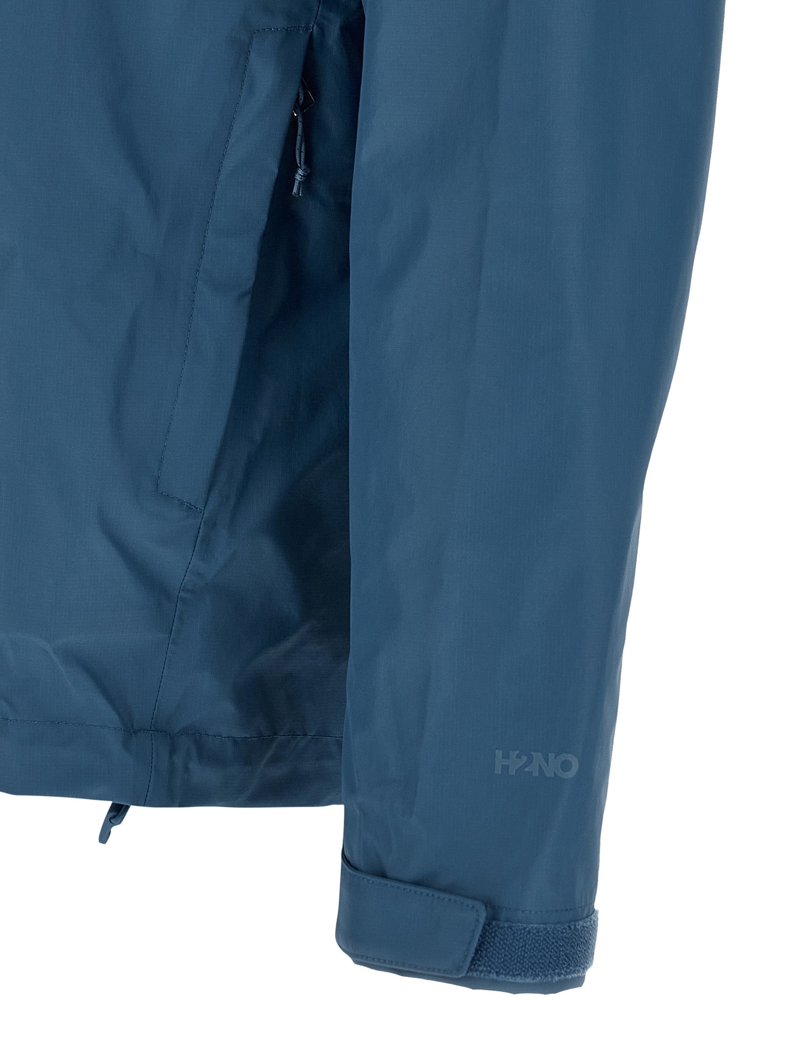 Blaue Jacke aus Nylon