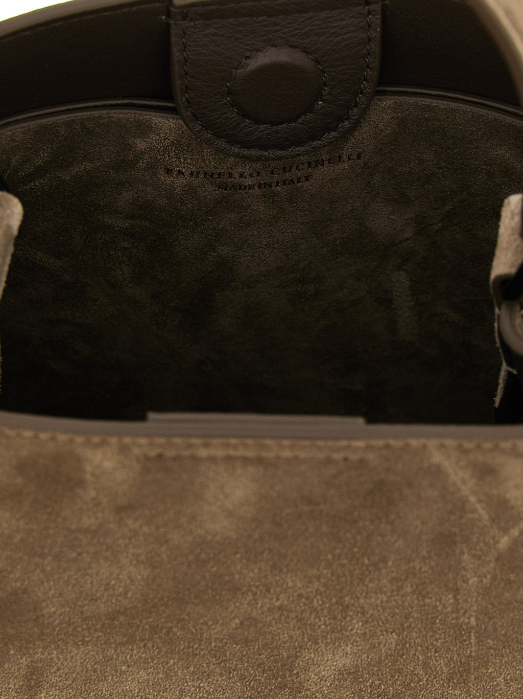 Braune Kalbsleder-Handtasche