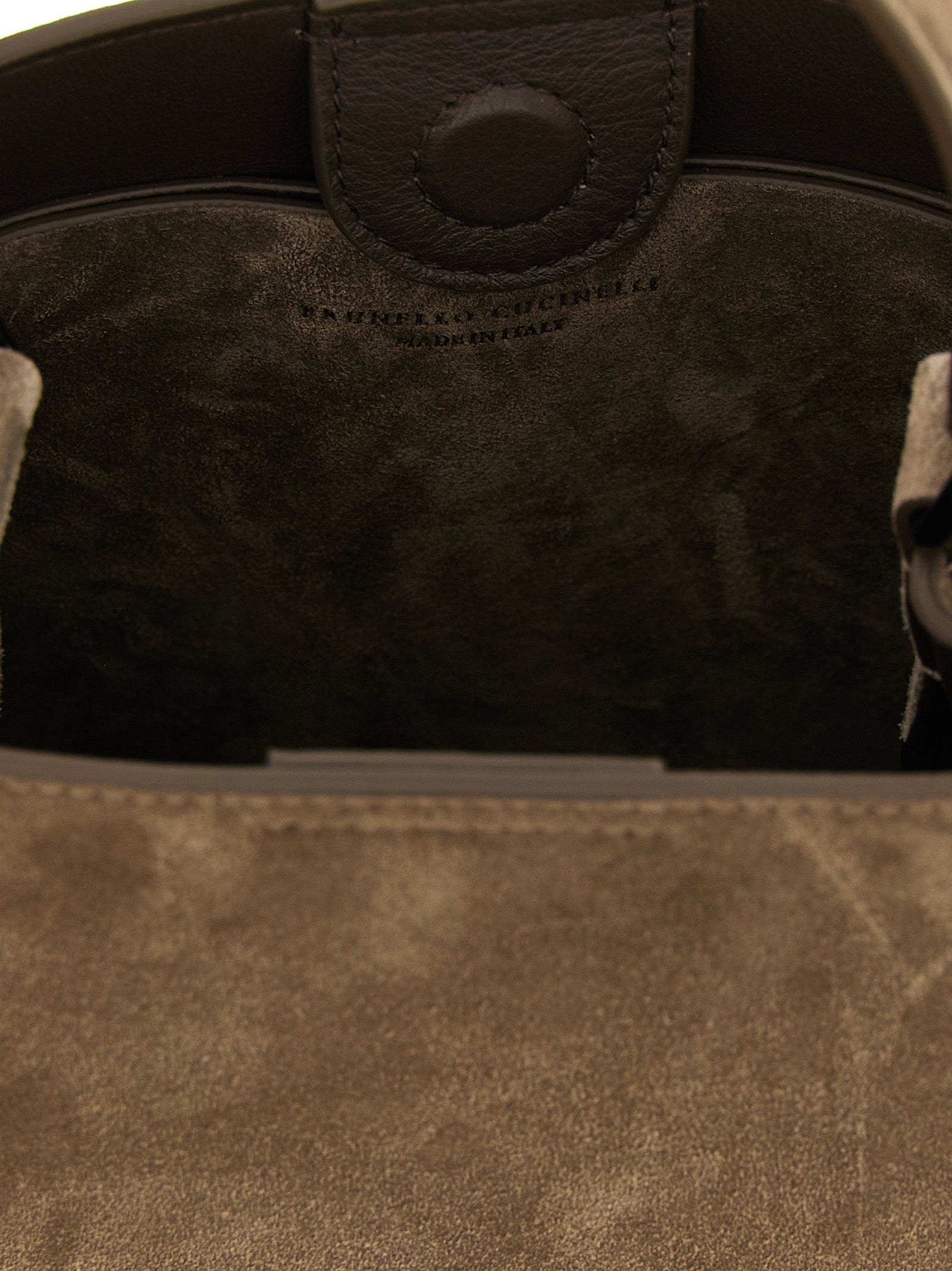 Braune Kalbsleder-Handtasche