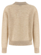 Gold Wool Polo Shirt