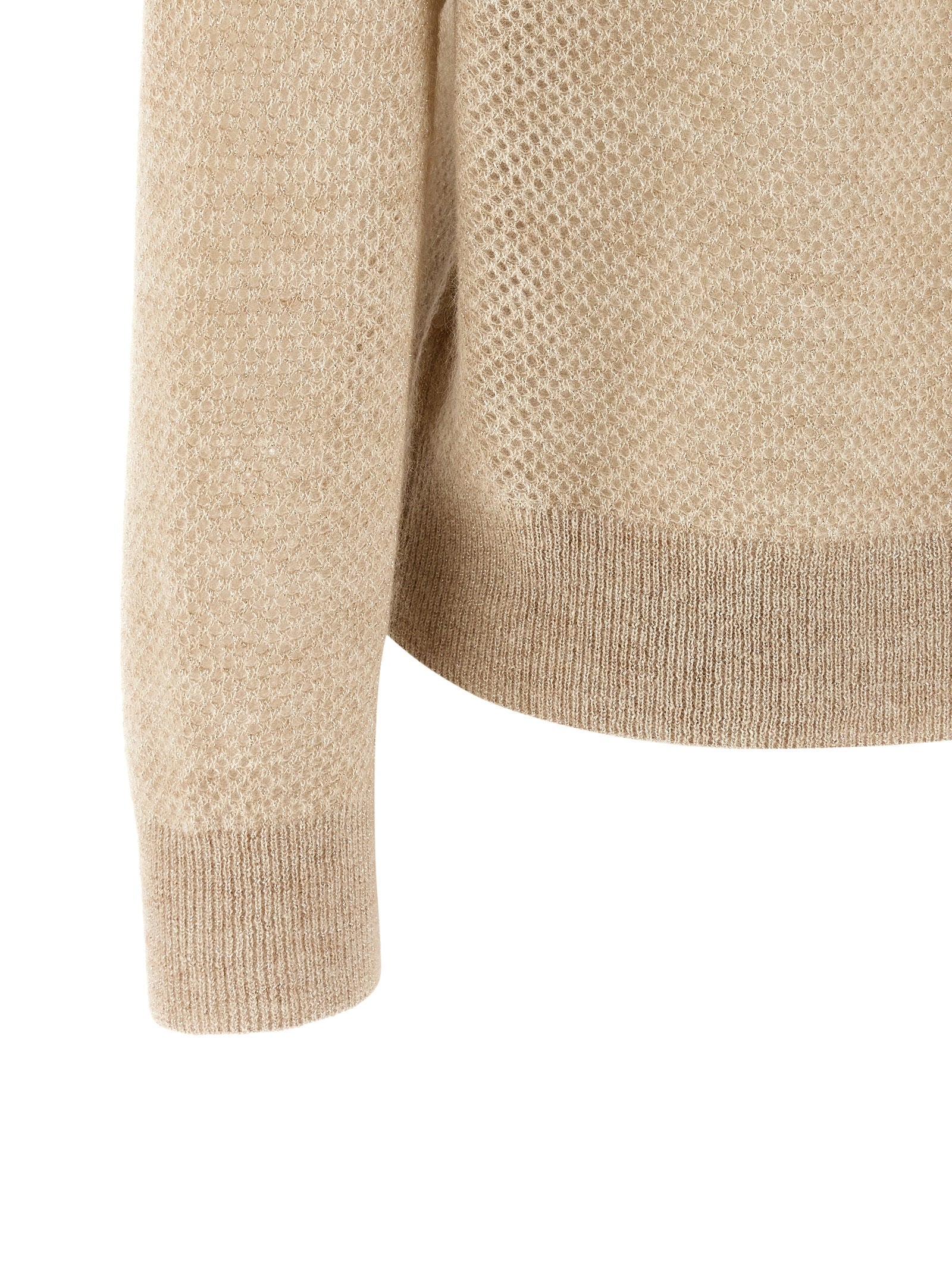 Gold Wool Polo Shirt
