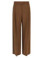 Braune Hose aus reiner Schurwolle