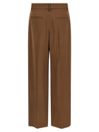 Braune Hose aus reiner Schurwolle