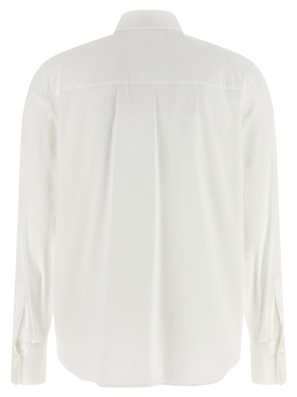 Weiße Baumwollbluse
