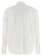Weiße Baumwollbluse
