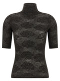 Brauner Seiden-Cardigan