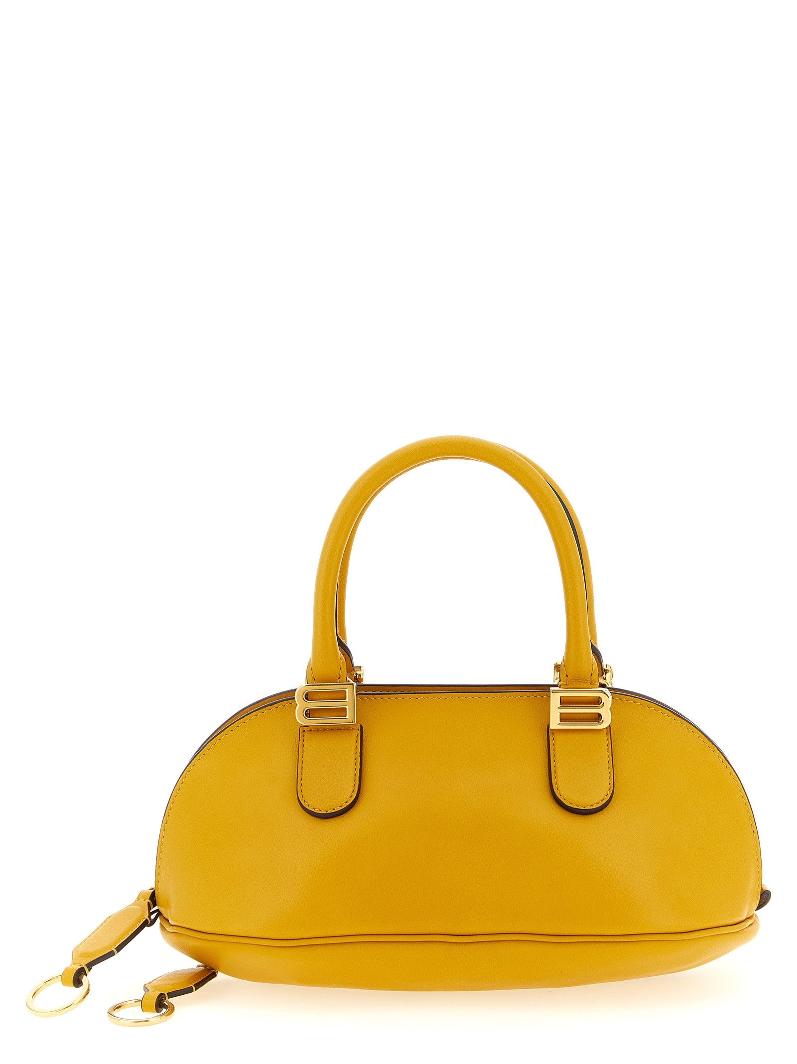 Zweifarbige Handtasche aus Leder