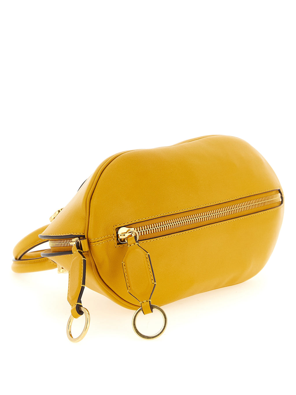 Zweifarbige Handtasche aus Leder