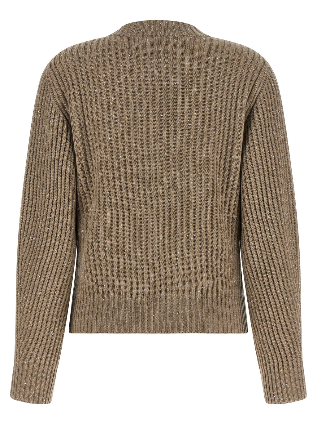 Beige Cashmere Cardigan