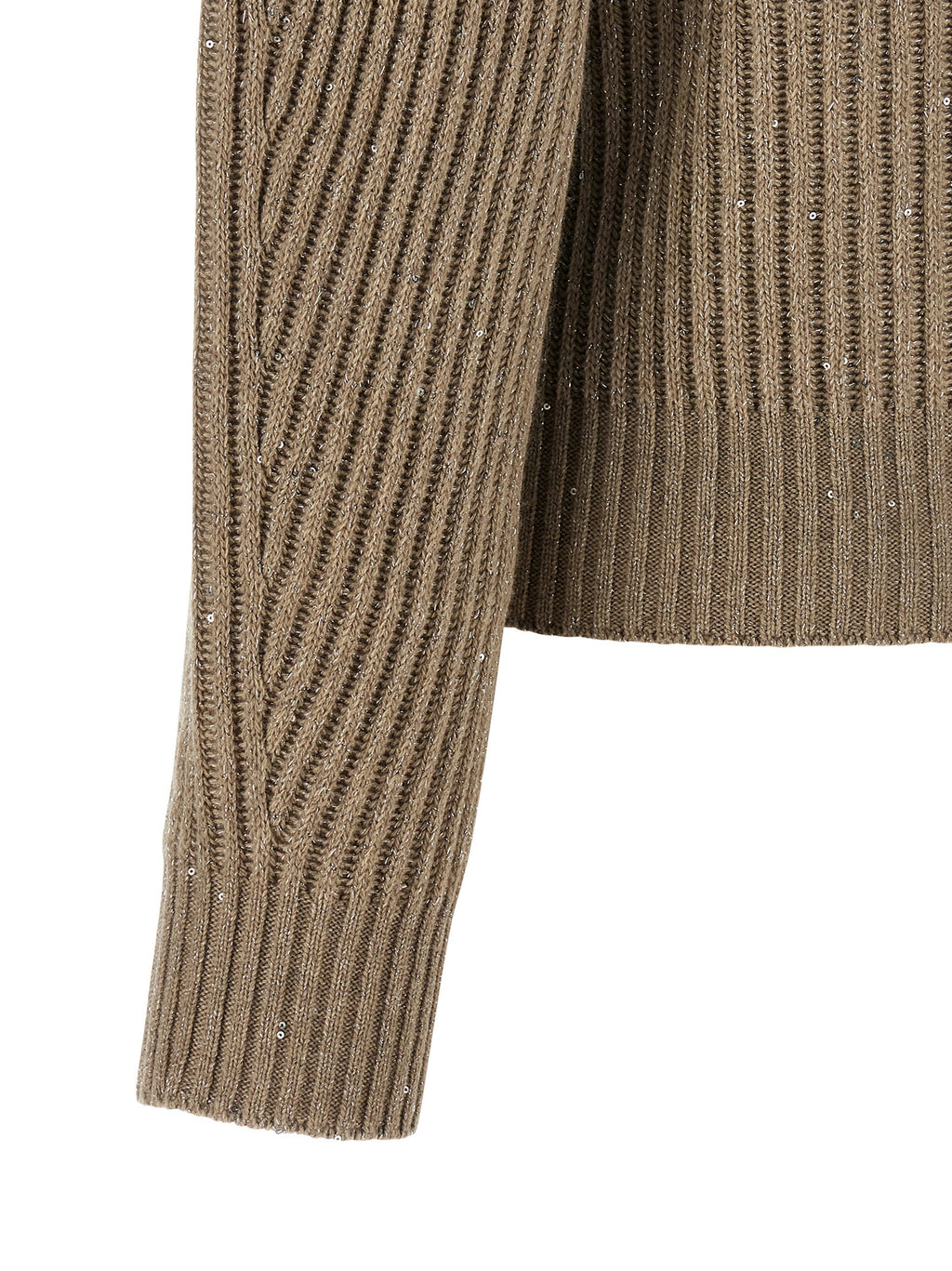 Beige Cashmere Cardigan