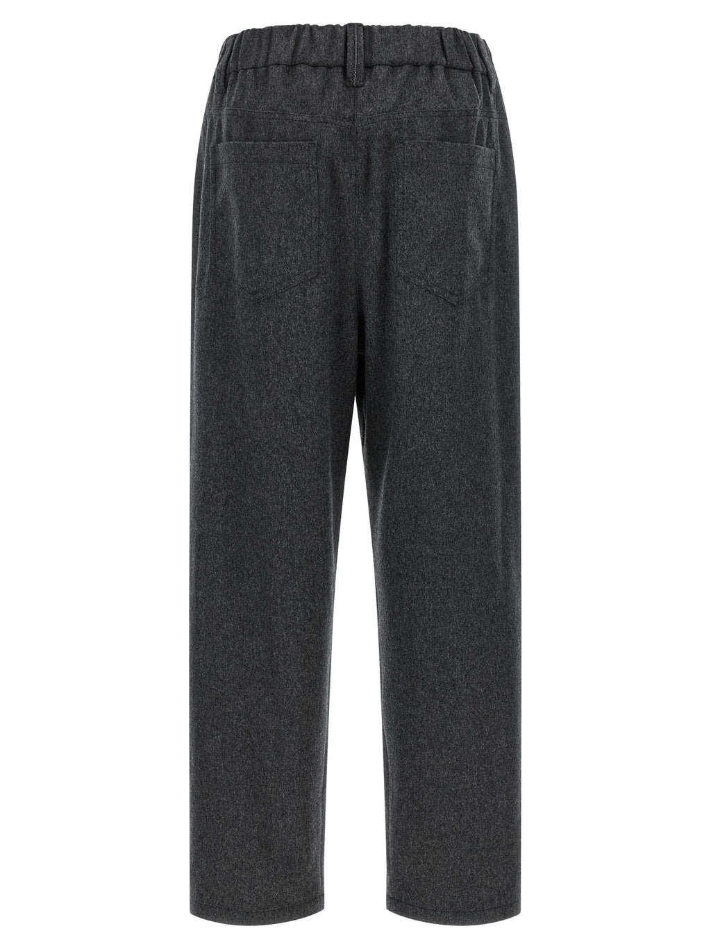 Graue Wollhose