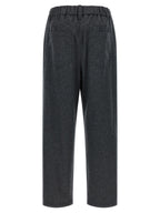 Graue Wollhose
