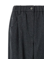 Graue Wollhose
